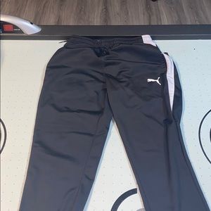 Puma sweat pants.
